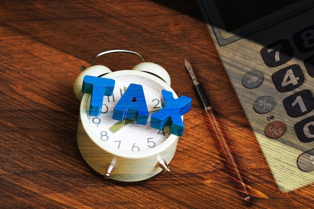 A graphical representation of a tax timeline, highlighting key dates and deadlines for online businesses to remember throughout the tax year 2025, with a focus on clarity and visual appeal.