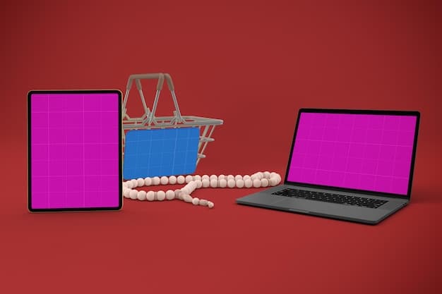 A split screen showing the same e-commerce website on a desktop and a mobile device. The mobile version is perfectly responsive and user-friendly. The image emphasizes the importance of mobile optimization.