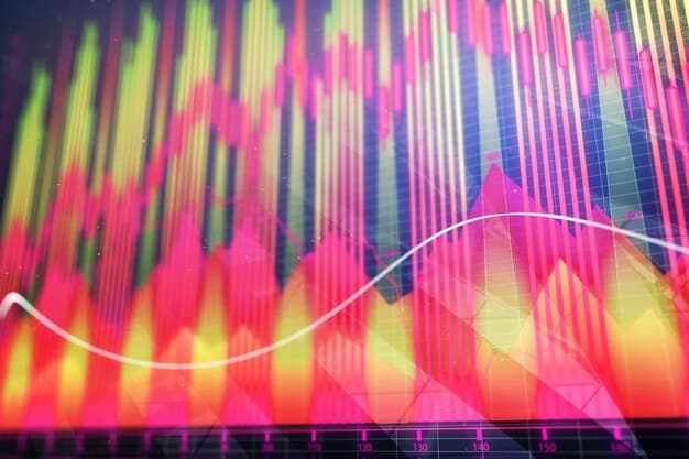 A vibrant representation of diverse financial data, showcasing a blend of digital graphs, currency symbols, and abstract business analytics. The image emphasizes progress and growth.