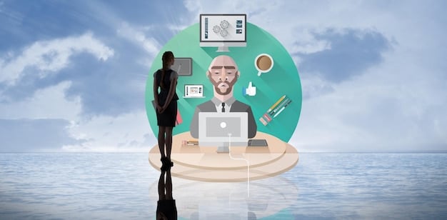 A visually balanced split-screen image showing professionals working in specialized online service roles: on one side, a virtual assistant managing a digital calendar and responding to emails; on the other, a freelance writer crafting engaging content on a laptop.