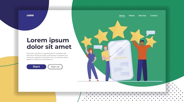 A section of a landing page showcasing customer testimonials, star ratings, and security badges, all designed to build trust with US consumers.