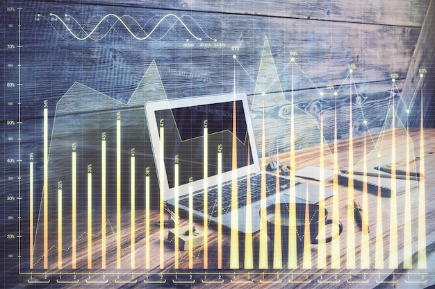 A graph illustrating the historical performance of high-yield bonds versus investment-grade bonds during different economic cycles. The graph includes annotations pointing out periods of economic growth, recession, and recovery, showing how each bond type performed in those conditions.