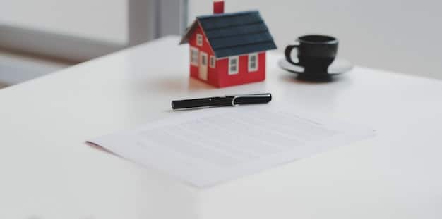 A close-up of a real estate contract being signed on a wooden desk with a pen and a set of keys nearby. The lighting should be warm and inviting, suggesting a successful and easy real estate transaction.