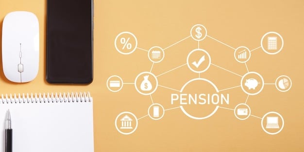 A detailed comparison chart of different retirement savings options for freelancers, including SEP IRA, Solo 401(k), and SIMPLE IRA, highlighting contribution limits, tax advantages, and setup complexity.