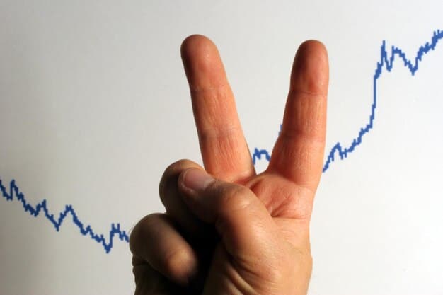 A financial chart showing a sharp decline, with a hand over it, symbolizing common investment mistakes like panic selling or chasing volatile assets.