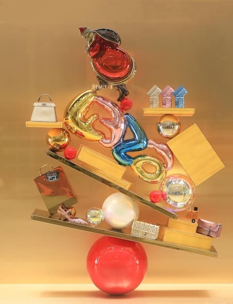 A visual representing an economy in balance, with various indicators like GDP, inflation, and employment shown as balanced weights on a scale, symbolizing the delicate efforts to avoid recession.