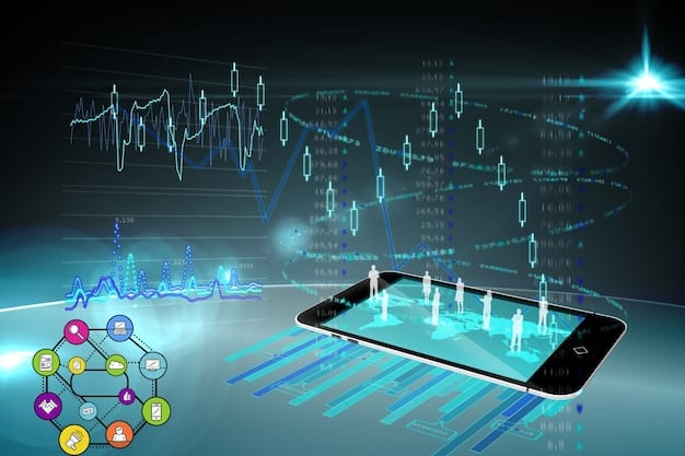 A digital representation of a stock ticker or financial chart showing upward trends in bond yields or a currency strengthening, implying market anticipation.